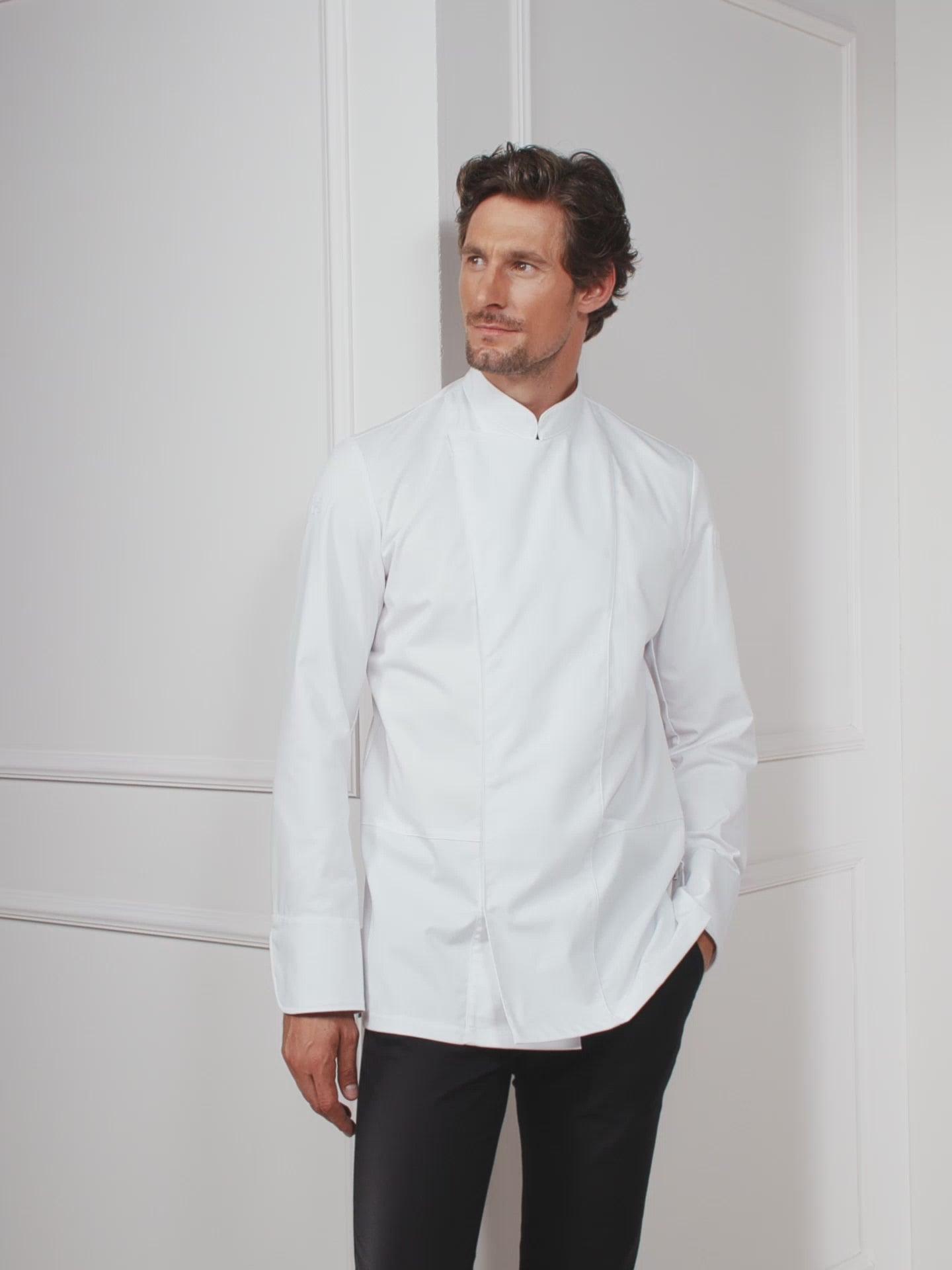 Slim Fit Chef Coat - Premium Uniforms