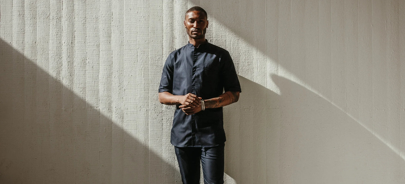 A black chef coat: a mark of experience and leadership