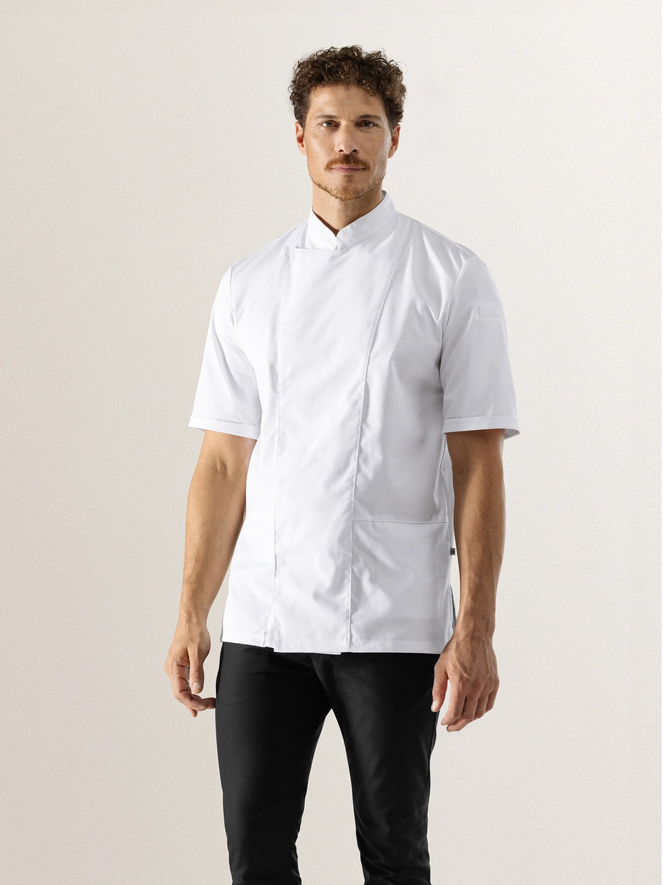 catering dress shirts Personalized long -sleeve chef uniform, custom chef shirt catering service uniform chef jacket for men and women