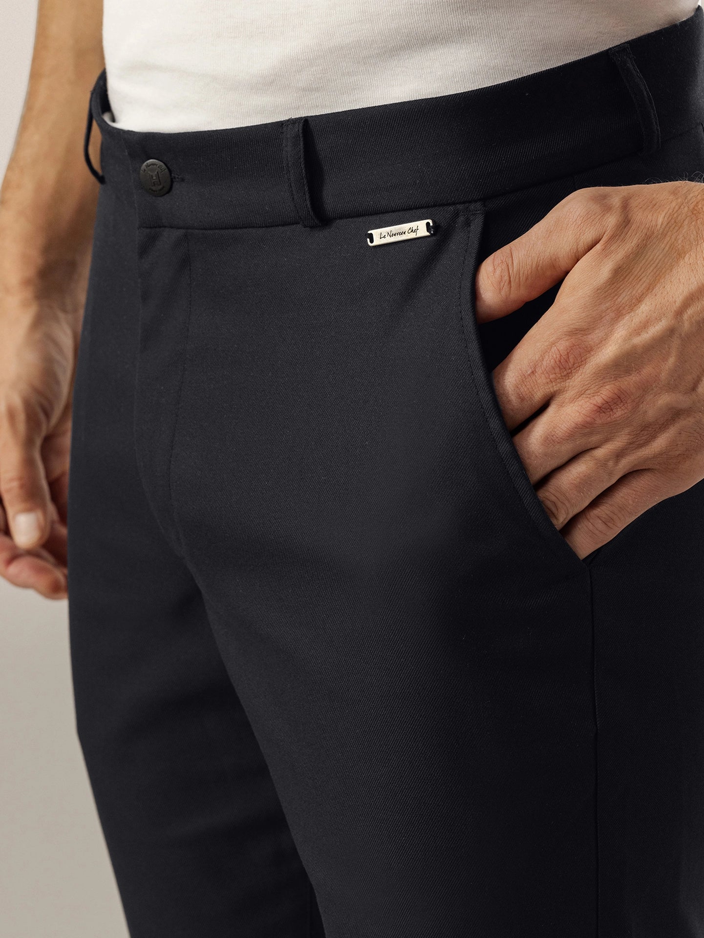 Pants Men | Tokyo Black | Le Nouveau Chef Pants Men | Tokyo Black | Le Nouveau Chef