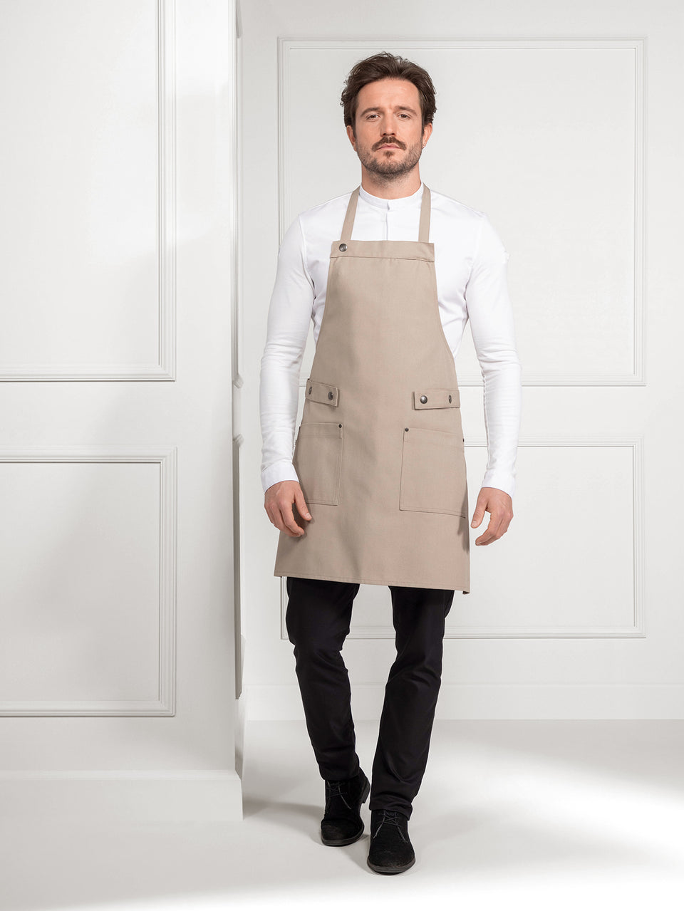 Gray Dakota Sand Canvas Le Nouveau Chef