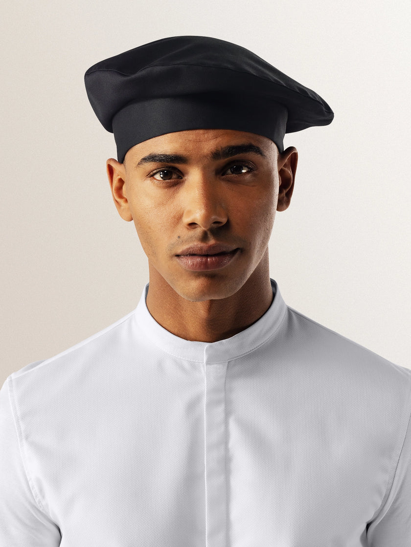 Light Gray Baret Black Le Nouveau Chef