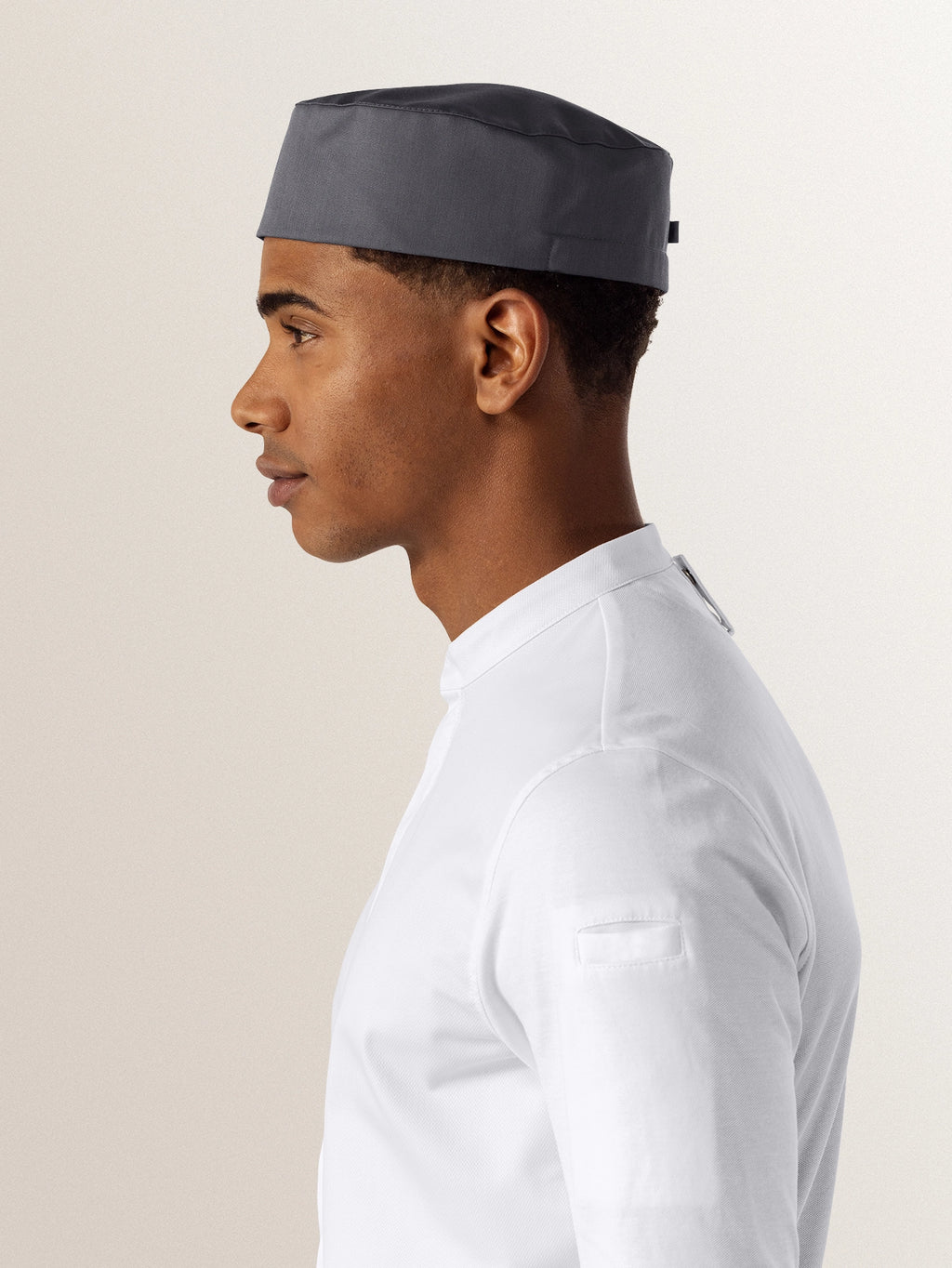 Chef Hat Unisex | Fez Nimbus Grey | Le Nouveau Chef