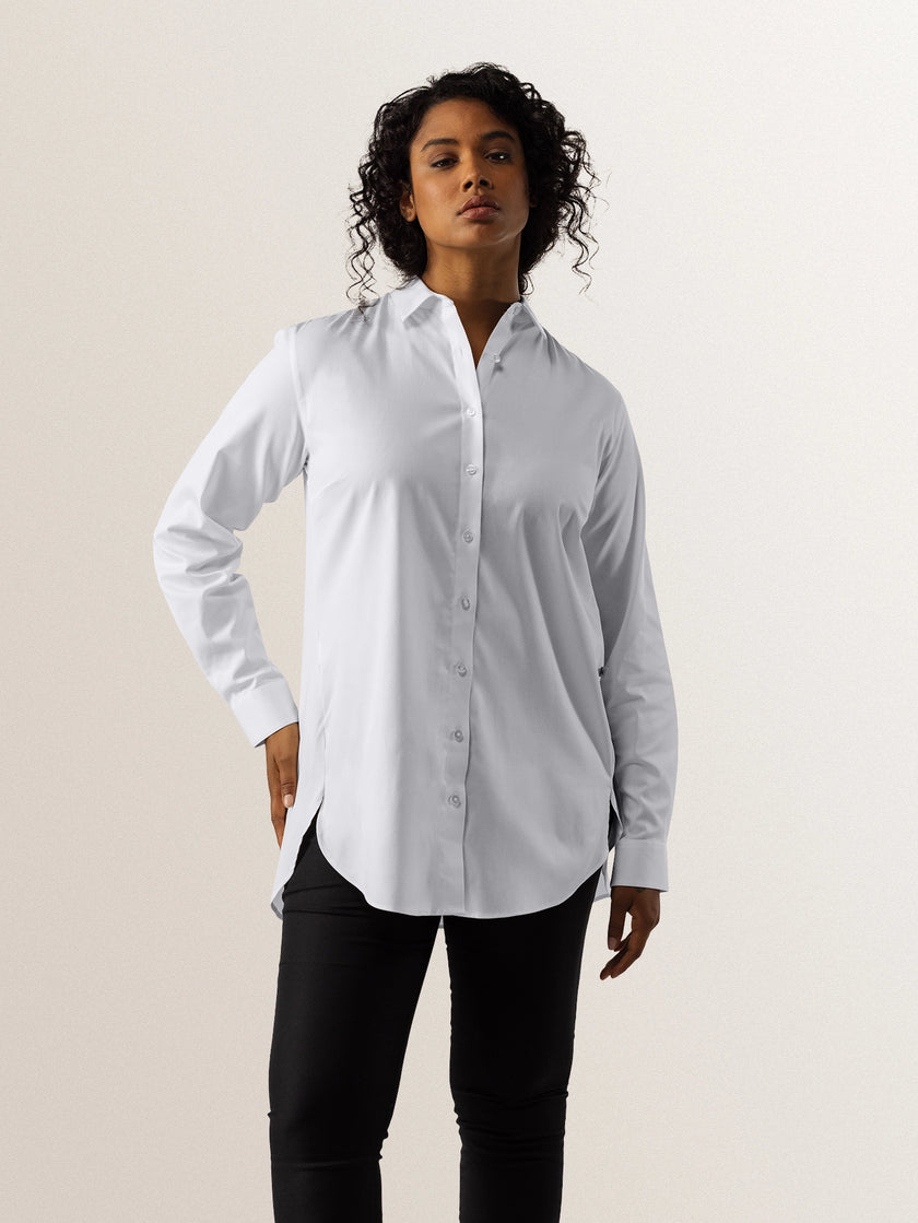 Blouse Women | Louise White | Le Nouveau Chef Xs Blouse Women | Louise White | Le Nouveau Chef Xs
